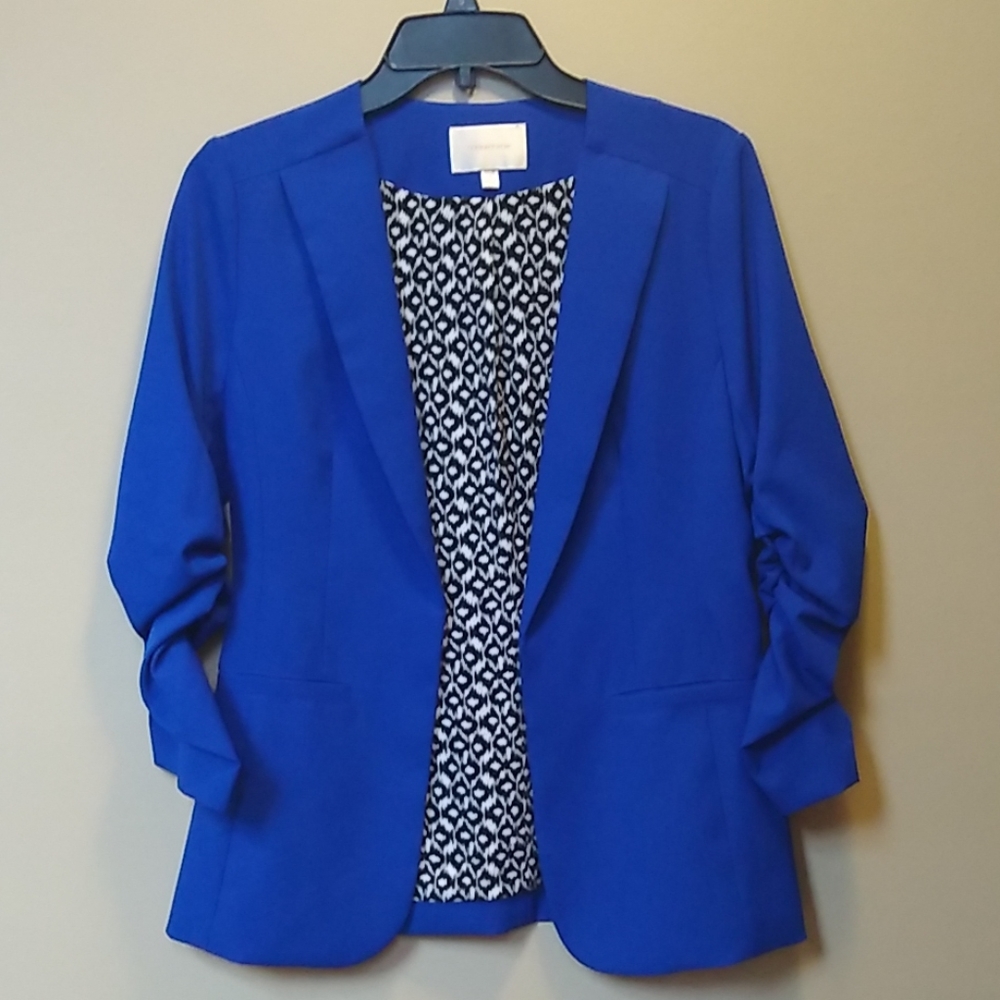 Royal blue blazer